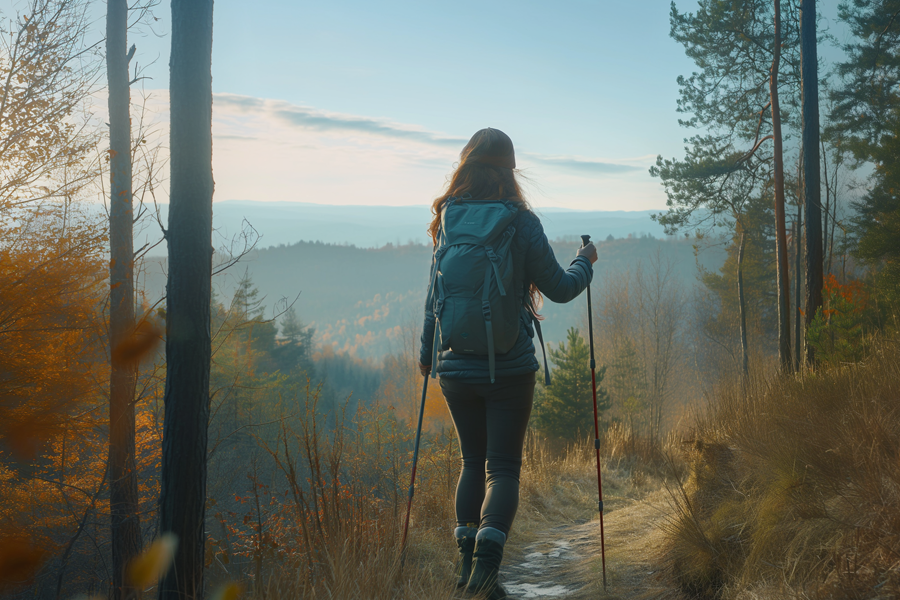 Slip-resistant hiking boots