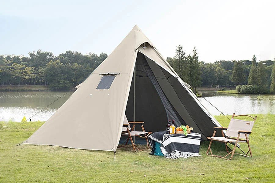 Durable Camping Pyramid Tent