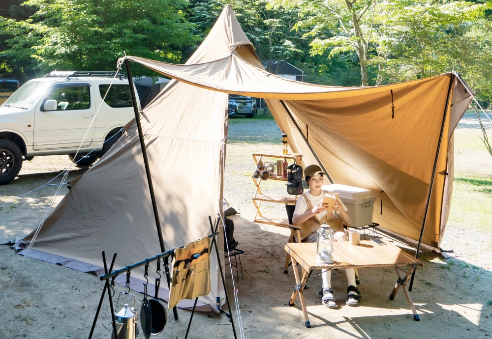 Waterproof Pyramid Tent for Camping